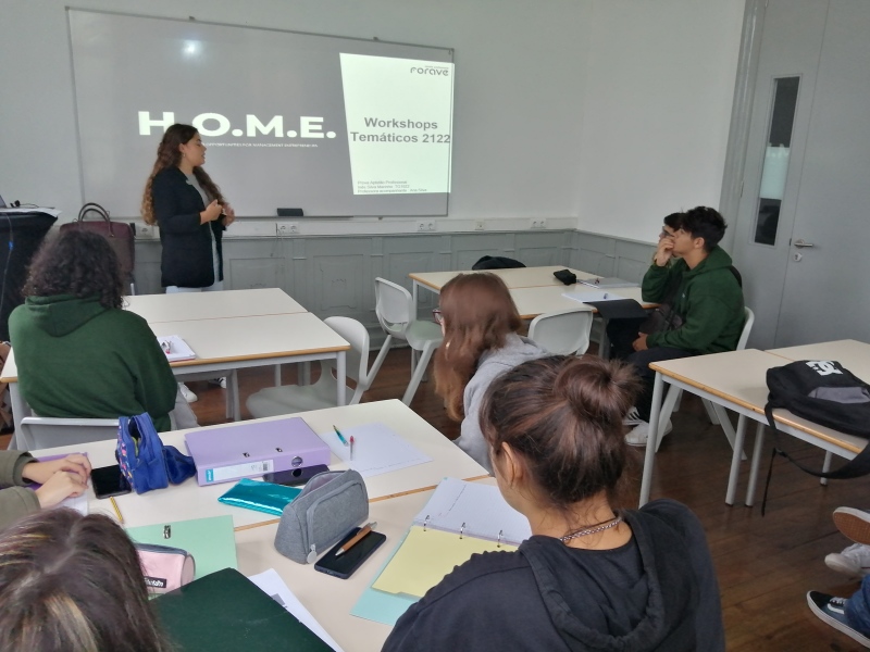 FORAVE: Alunas da H.O.M.E. recebem novos alunos do curso CEF de ...